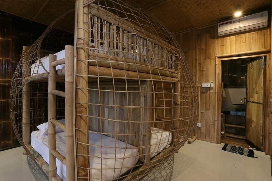 Luxury Bamboo Hostel Lodtunduh Exteriér fotografie